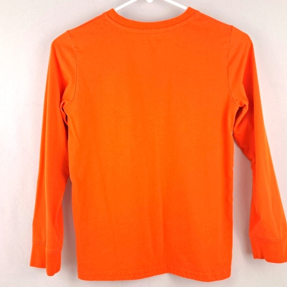 Champion Youth Long Sleeve Tshirt Orange sz M - Picture 2 of 4